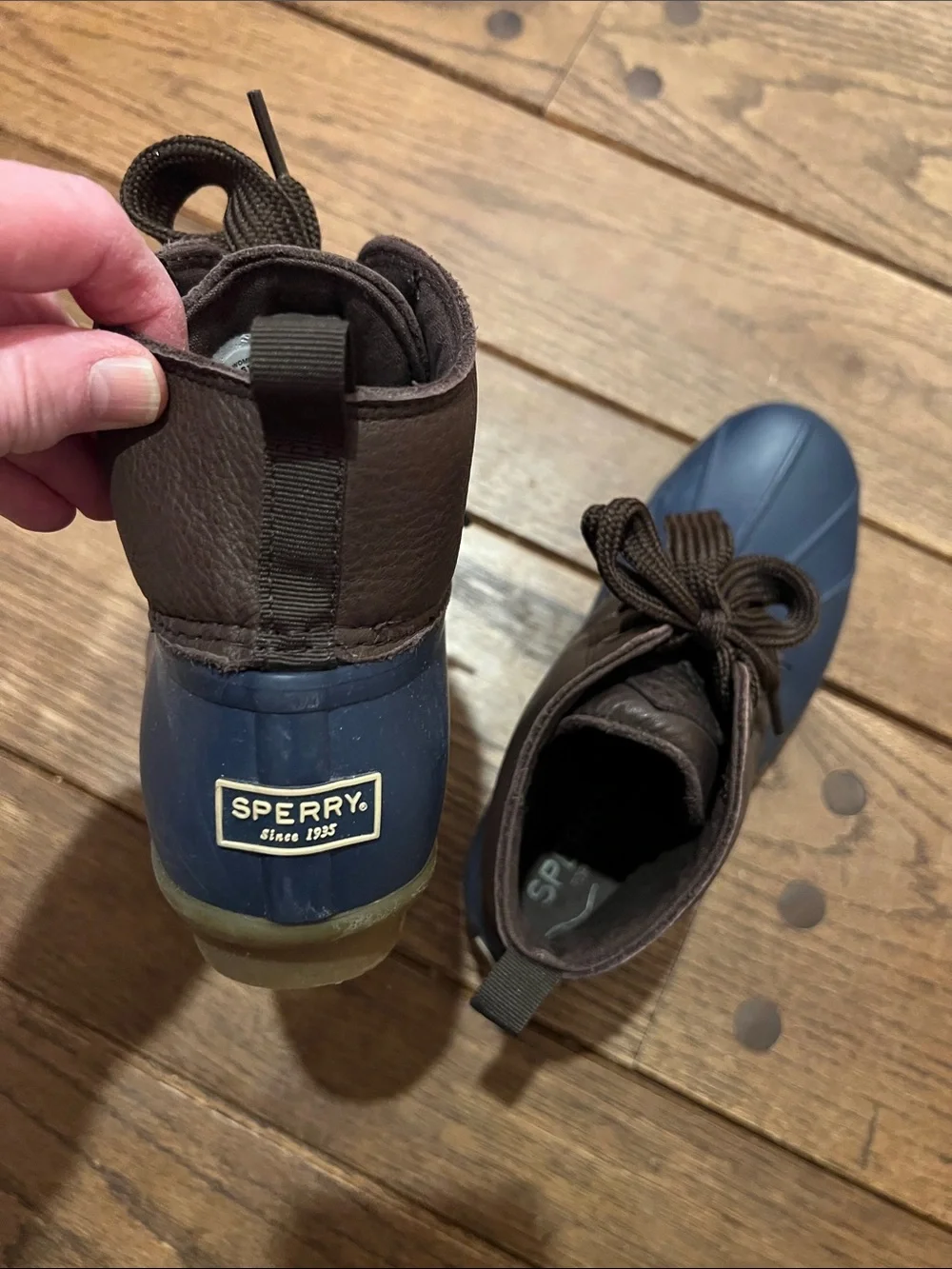 Sperry men rain